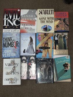 Assorted Hard Cover Books $5