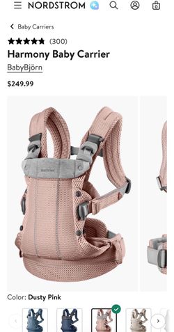 BabyBjörn Harmony Baby Carrier – Dusty Pink  $140 OBO