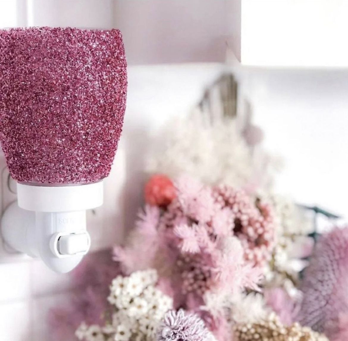 Glitter Magenta Mini Warmer