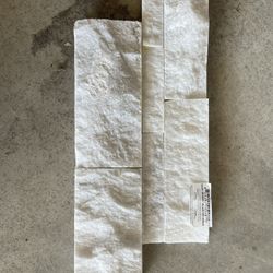 Marble Ledgestone White 