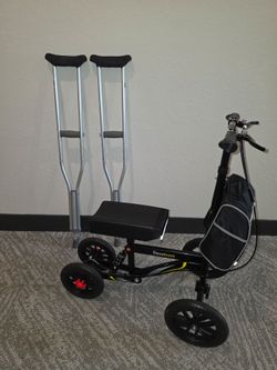 Knee scooter / Crutches
