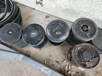 Gym Weights Dumbbells 40 45 50 send offer