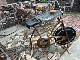 1970's Schwinn " Exerciser " Exercise Bike *Features Work*