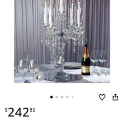Crystal Candelabra 