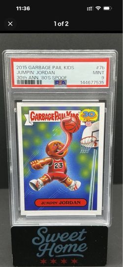 2015 Garbage Pail Kids Jumpin' Jordan PSA 9