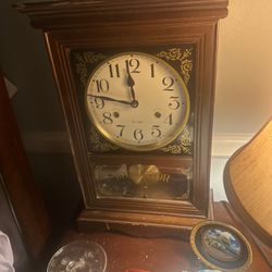 Antique Regulator Clock 