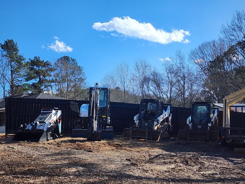 Skid Steer/Excavator/Mini Skid/ Trailers/ Dump Trailer