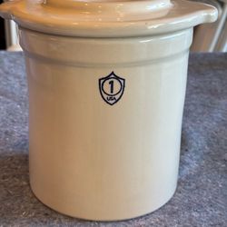 New Ohio Stoneware 1 Gallon Crock Oven Microwave Dishwasher Safe Zainesville