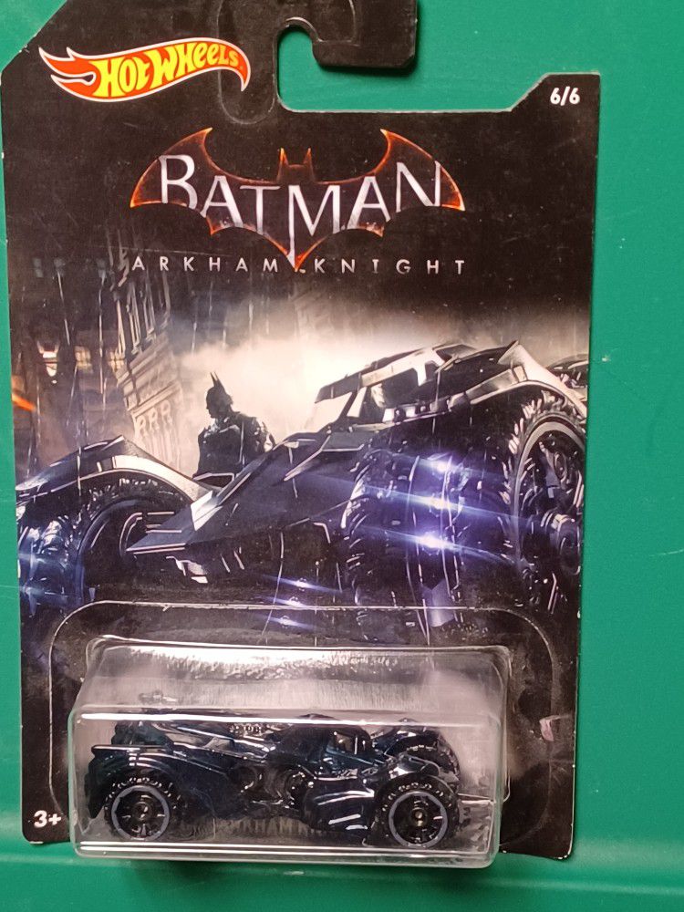 Hot Wheels Batman 6/6 Arkham Knight Batmobile Movie Car New