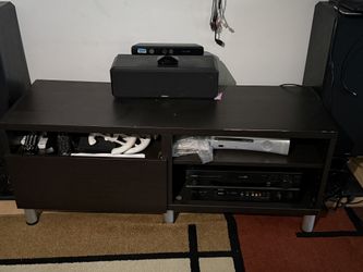 TV Or Game Console With Shelves 