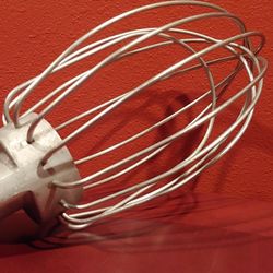 RARE Vintage Commercial Industrial Wire Whip Whisk Mixer Beater Attachment