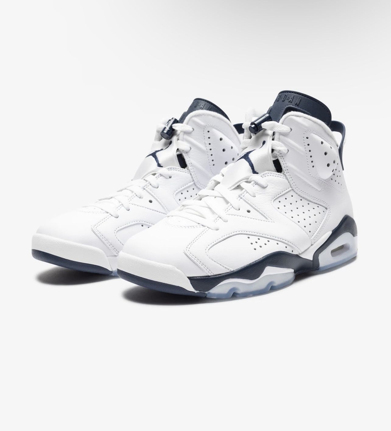 Air Jordan 6 White/midnight Navy 