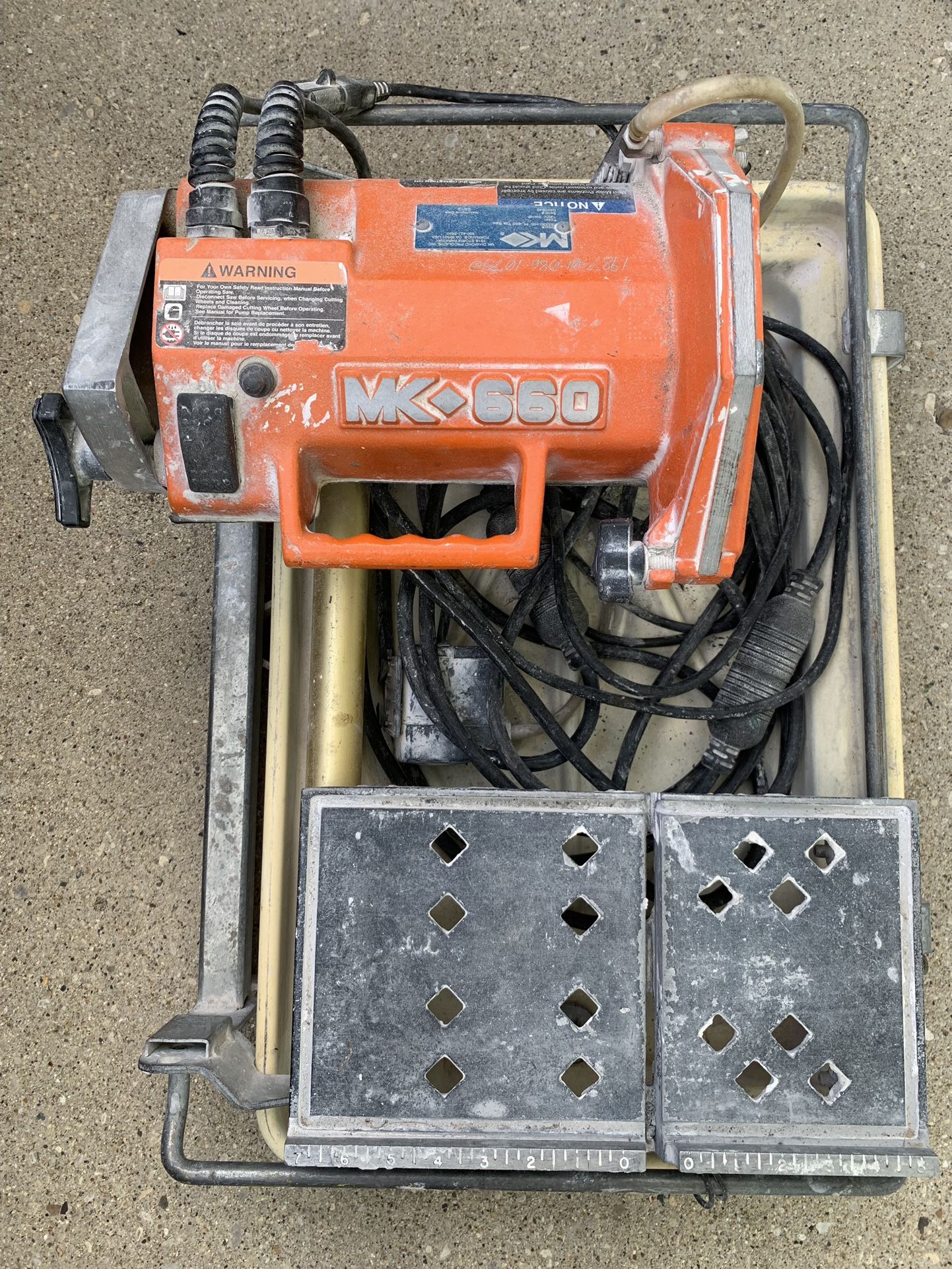 MK-660 7 inch Wet Tile Saw