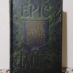"CELTIC MYTHS & TALES" HARDCOVER BOOK (NEW) Please read description.