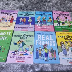 The Baby-Sitters Club Set. Real Friends, Swing It Sunny Comic Books