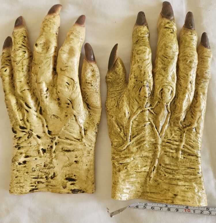 Spooky Monster Zombie Hands – Halloween Costume Prop Accessory – One Size