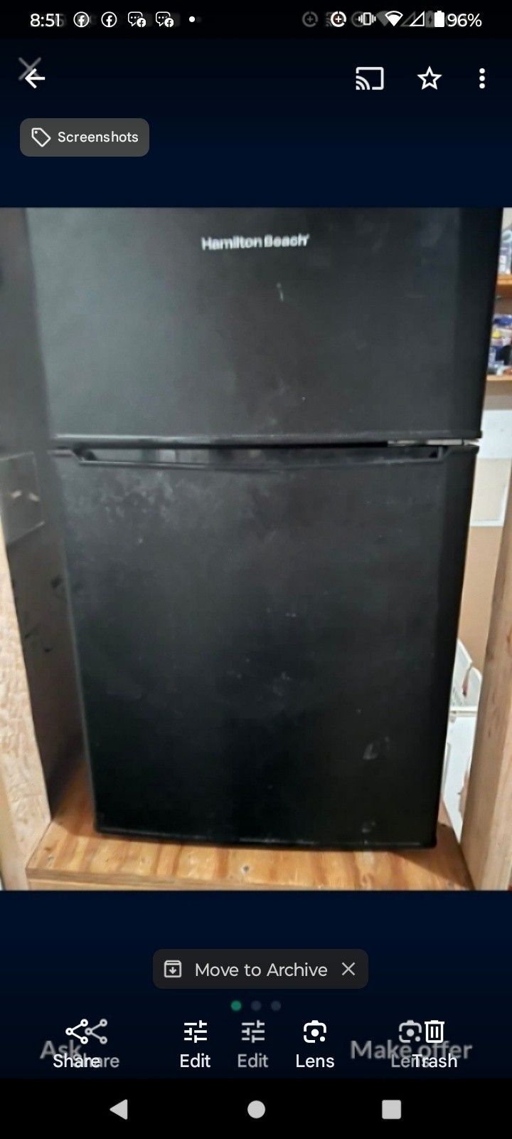 brand new mini refrigerator top and bottom works great $100,All Products : American Fashion Style Bags On Sale