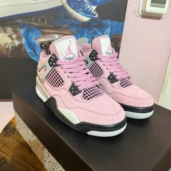 Pink sports shoes and sneakers