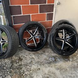 All Weather Barely Used 20Inch Rims