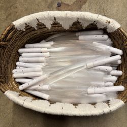 White Fiber Optic Light Wand