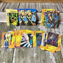 Marvel Overpower Vintage Collectible Card Game Lot Of 900 Cards Years 1(contact info removed)