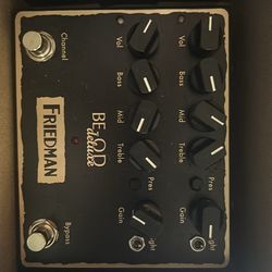 Friedman BE-OD deluxe guitar pedal