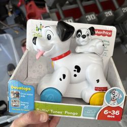 NEW Fischer-Price Rolling Pongo Toy