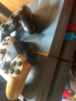 Sony PlayStation 4 Uncharted 4: Limited Edition 500GB Gray Blue Console 