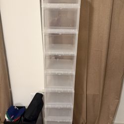 Container Store Clear Front Drop Boxes 