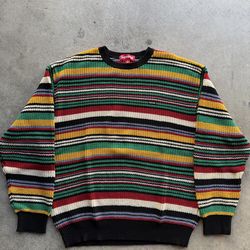 Supreme Knit Sweater Sz M