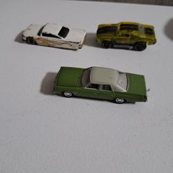3 Hot Wheel Cars