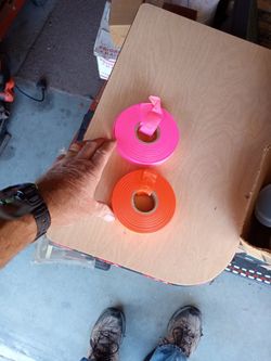 Fluorescent Flagging Tape 1"