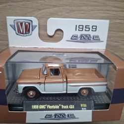 M2 59 GMC Fleetside Truck 4×4 1/64 Scale (Trade)