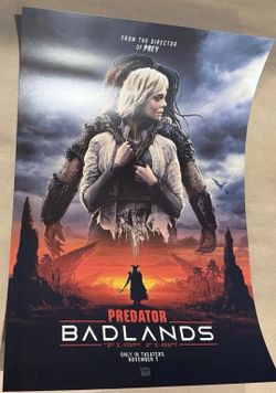 SDCC 2025 Exclusive Predator Badlands Movie Poster