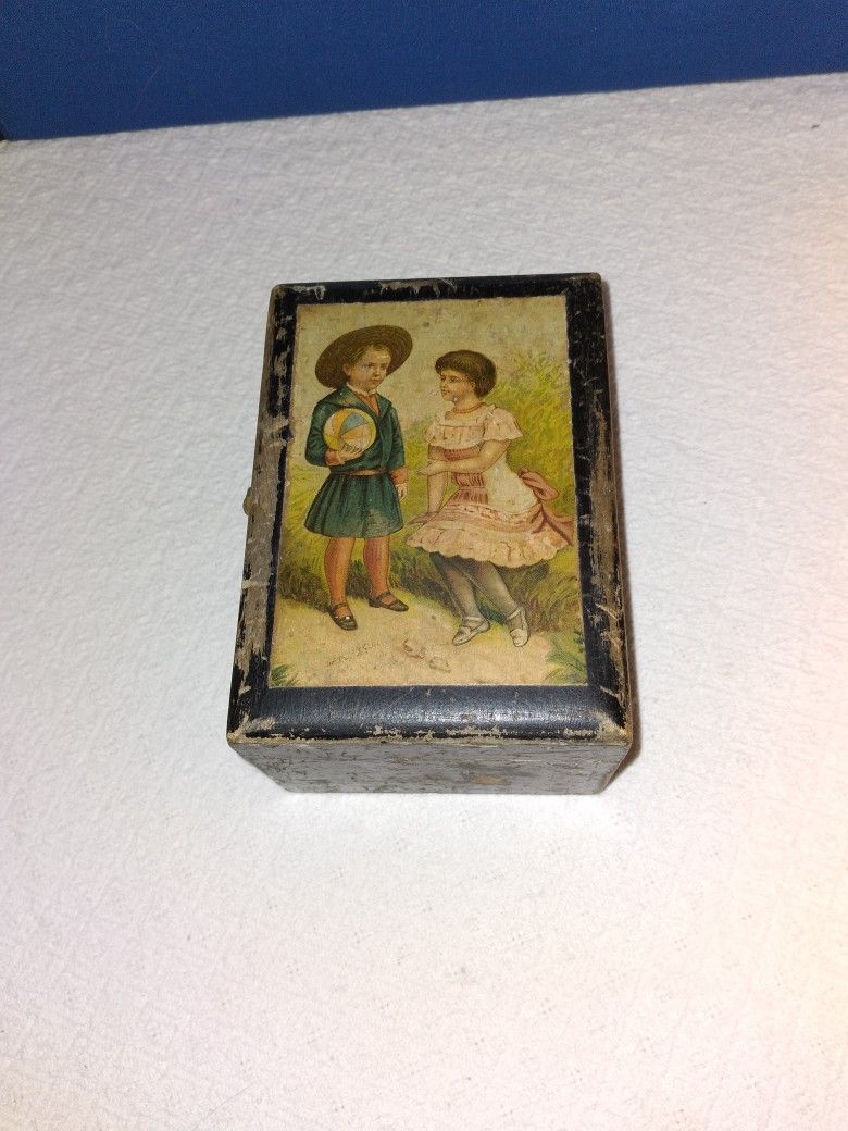 Antique Advertising Box