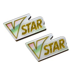 NEW Set of 2 Official Pokemon Acrylic VSTAR Marker Counter Tokens 2-Pack SEALED