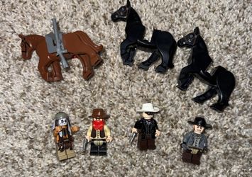 Lego Lone Ranger Minifigures