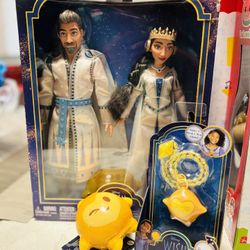 Disney Wish King Magnifico & Queen Amaya 