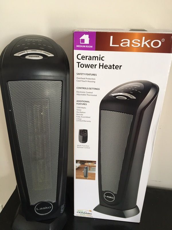 Lasko Electric Ceramic Tower Space Heater ,CT22410