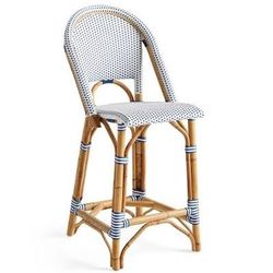 Serena and Lily Riviera Rattan Counter  Stools - Barstools 
