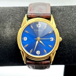 Fossil Rose Gold Plated Watch for Men