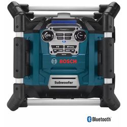 Bosch PB360C Power Box Jobsite Radio with Bluetooth, Battery Included, 18 V, 30-Channel