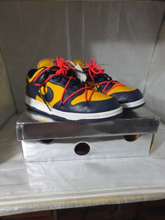 Nike Dunk Offwhite Michigan