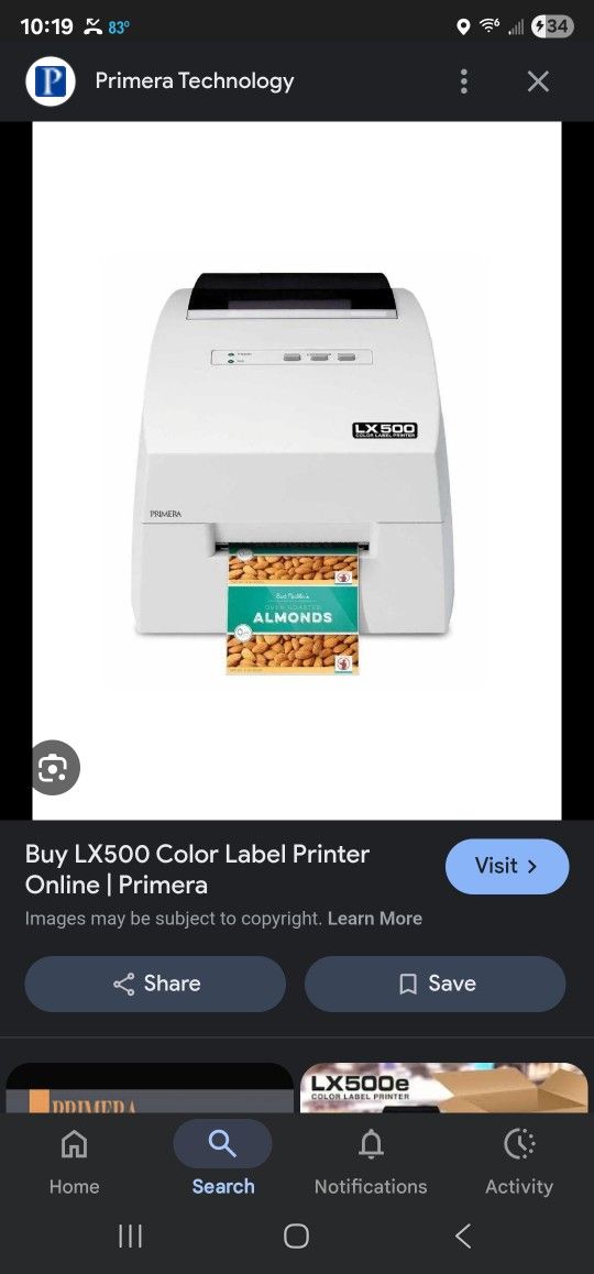 Primera Lx500
