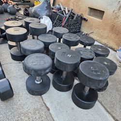 35-75lb Pro Style Dumbbells Set 