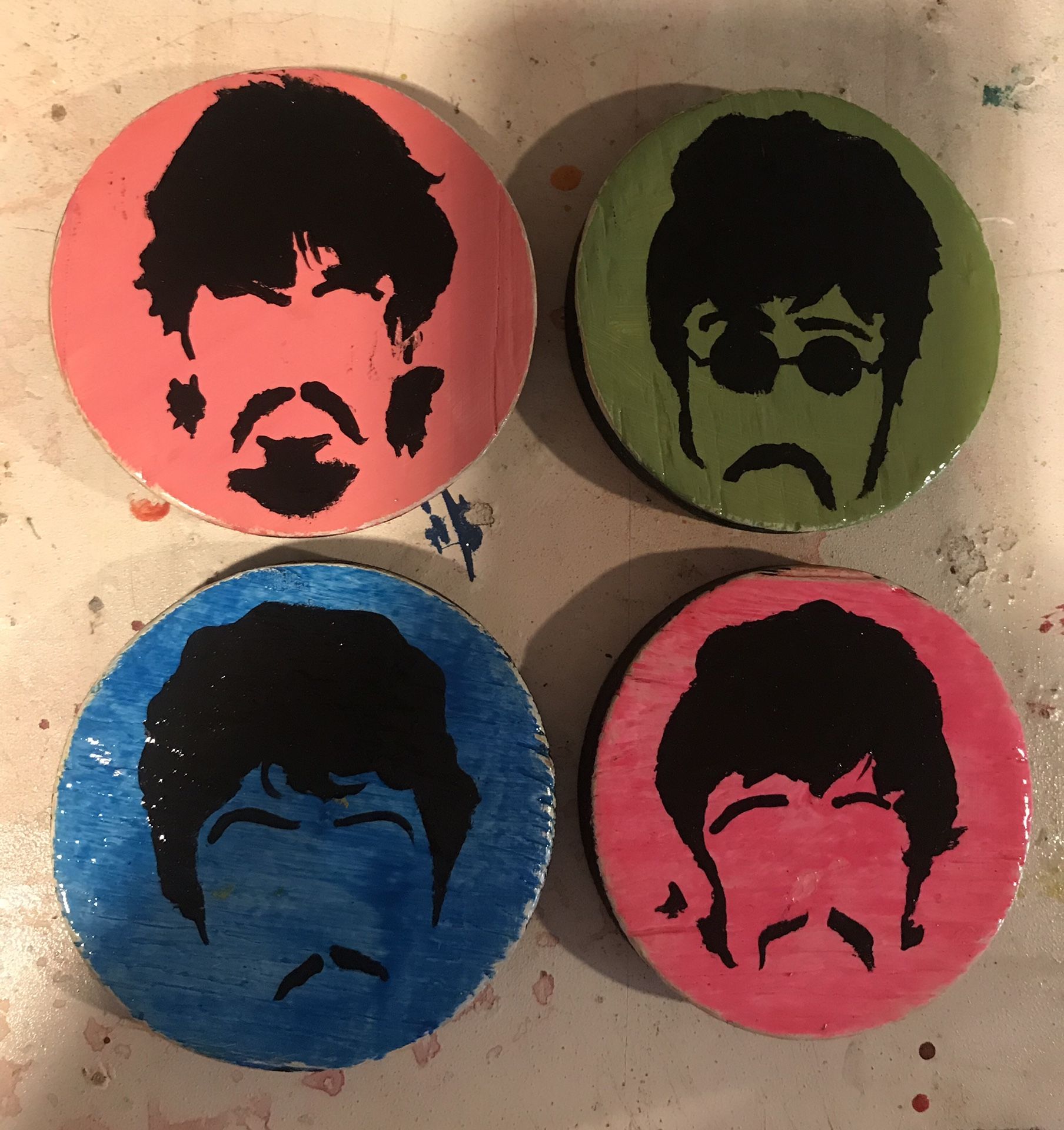 The Beatles Sergeant Pepper’s Drink Coasters