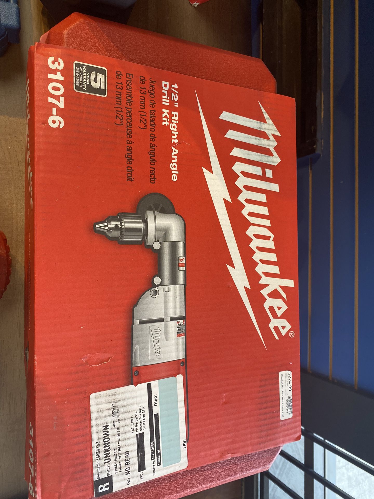 Milwaukee Right Angle Drill Kit