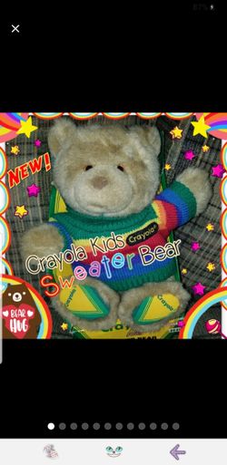Crayola Kids Sweater Bear