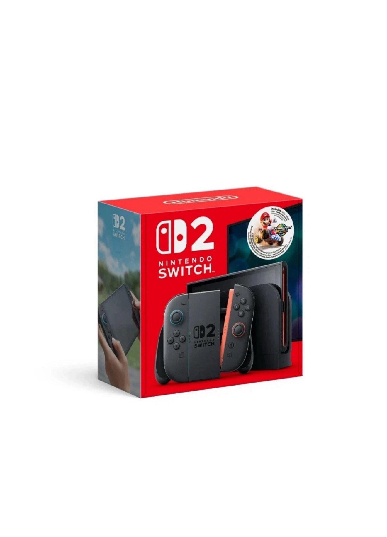 Nintendo Switch 2 System Console Mario Kart World Bundle