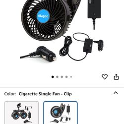 Car Fan 6”